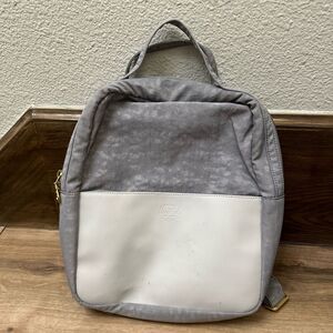 Herschel Gray Square Backpack Bag